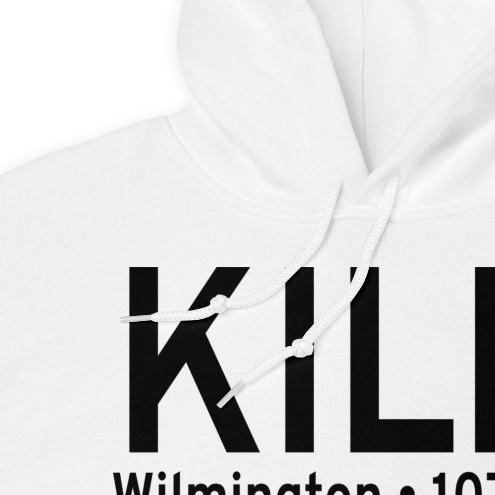 Wilmington Airpark (KILN) ICAO Hoodie Sweatshirt 
