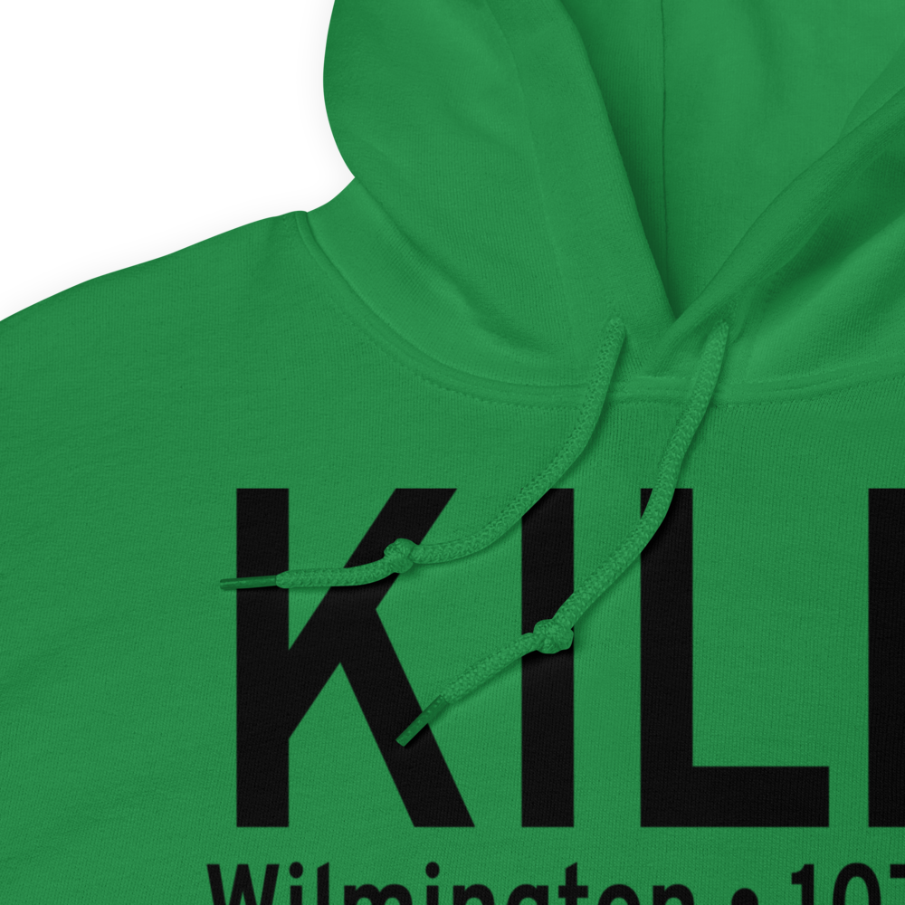 Wilmington Airpark (KILN) ICAO Hoodie Sweatshirt 