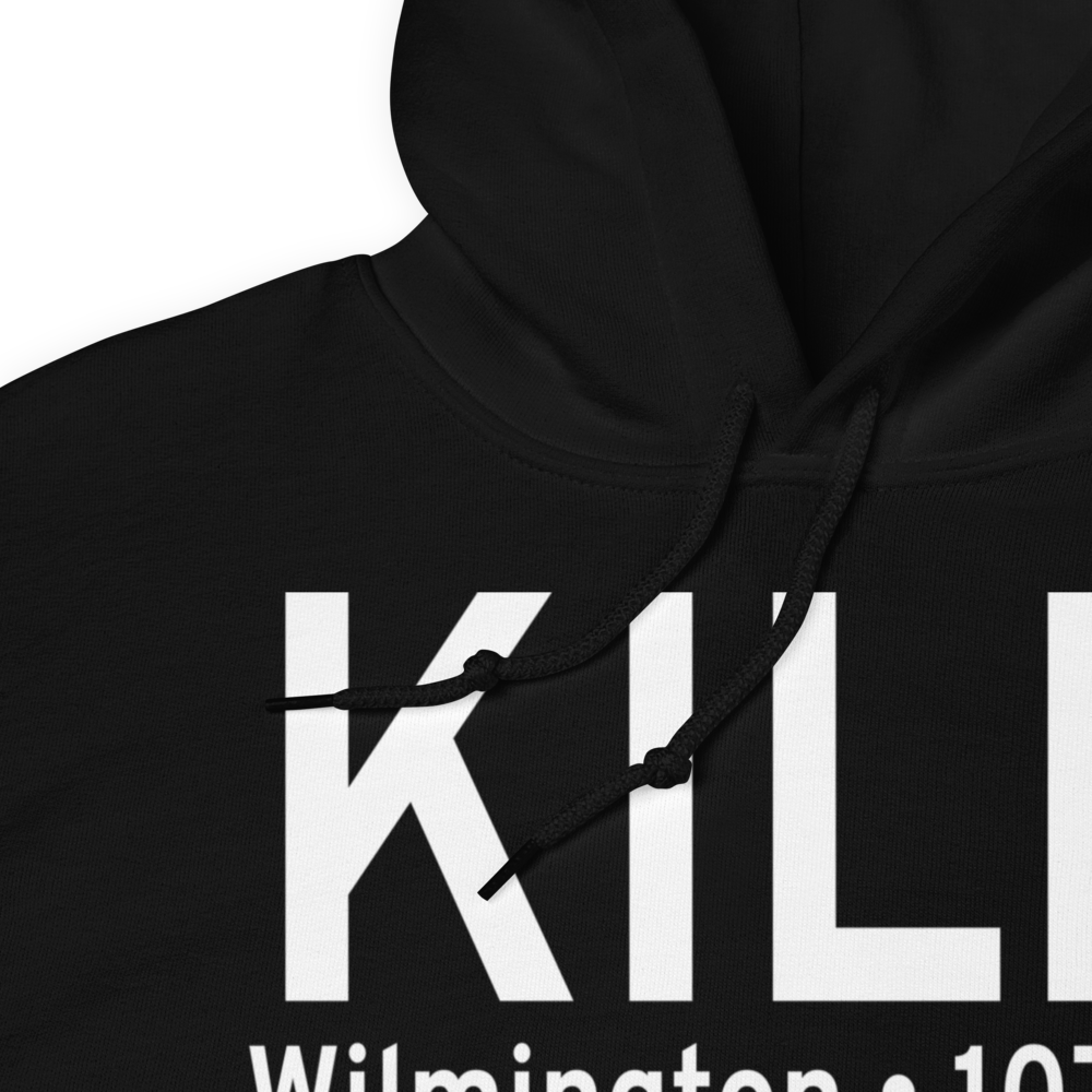 Wilmington Airpark (KILN) ICAO Hoodie Sweatshirt 