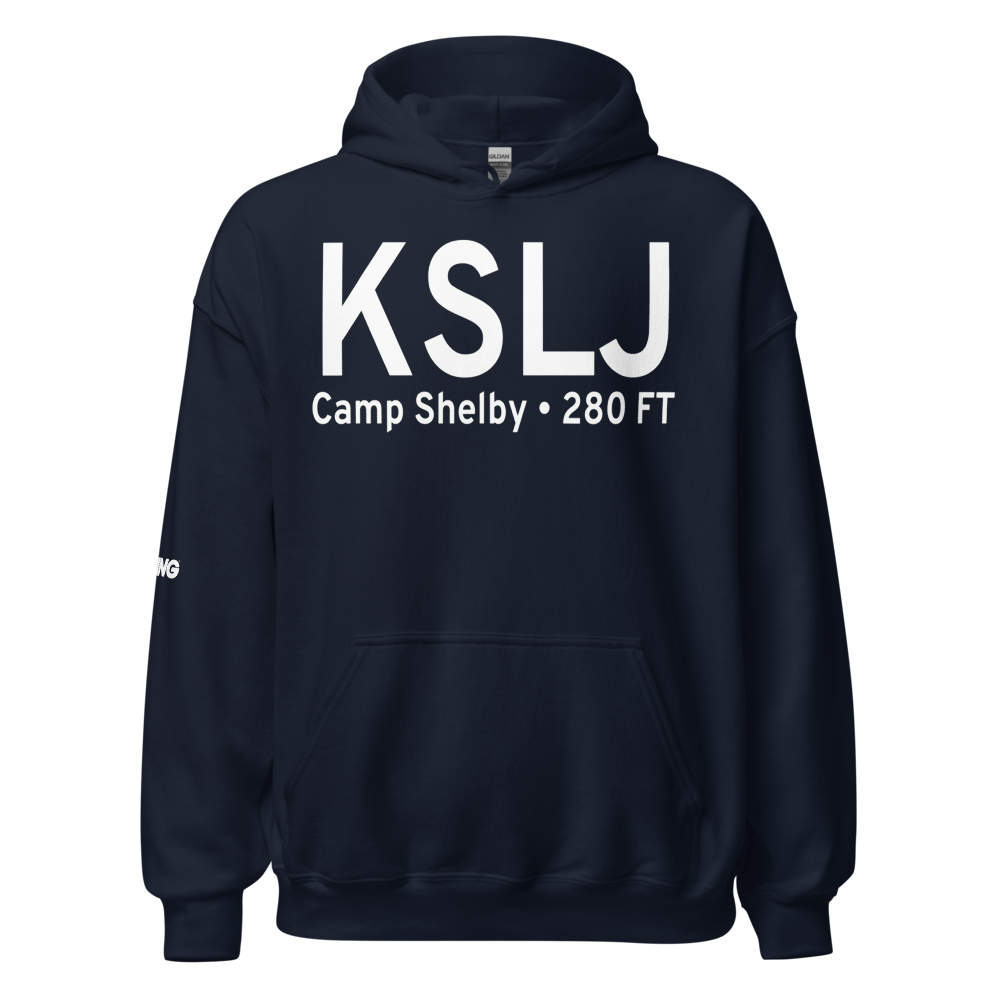 Hagler Army Heliport (KSLJ) ICAO Hoodie Sweatshirt 