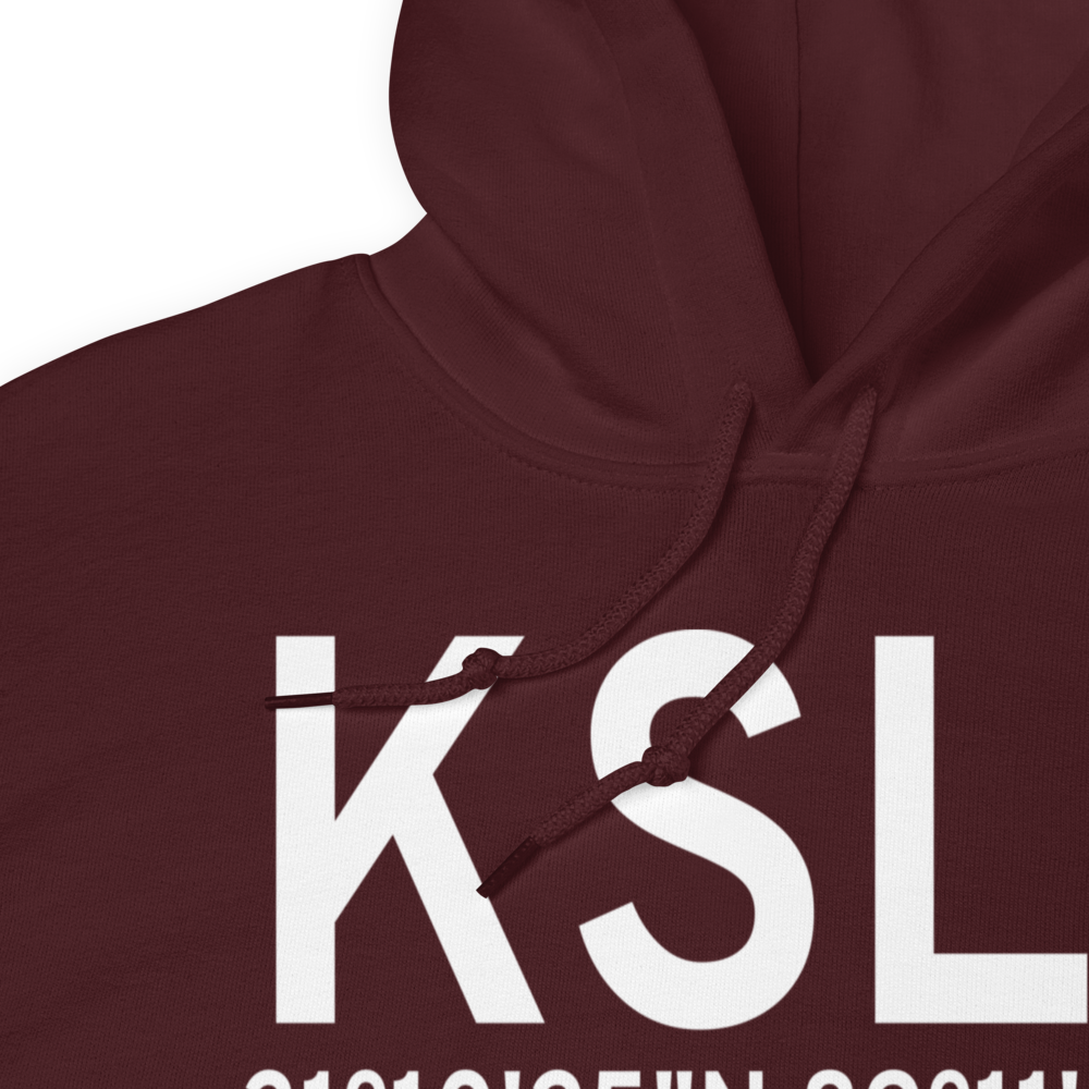 Hagler Army Heliport (KSLJ) ICAO Hoodie Sweatshirt 