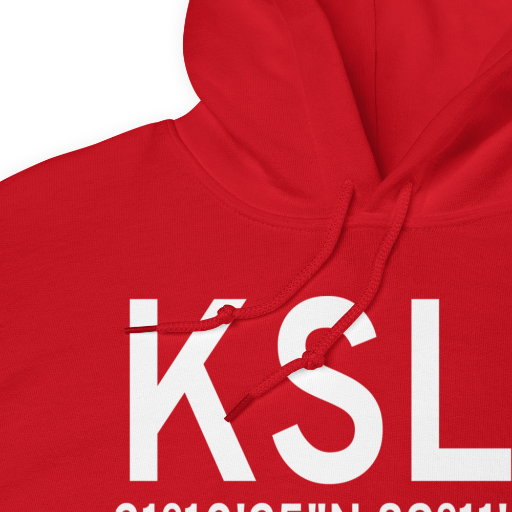 Hagler Army Heliport (KSLJ) ICAO Hoodie Sweatshirt 