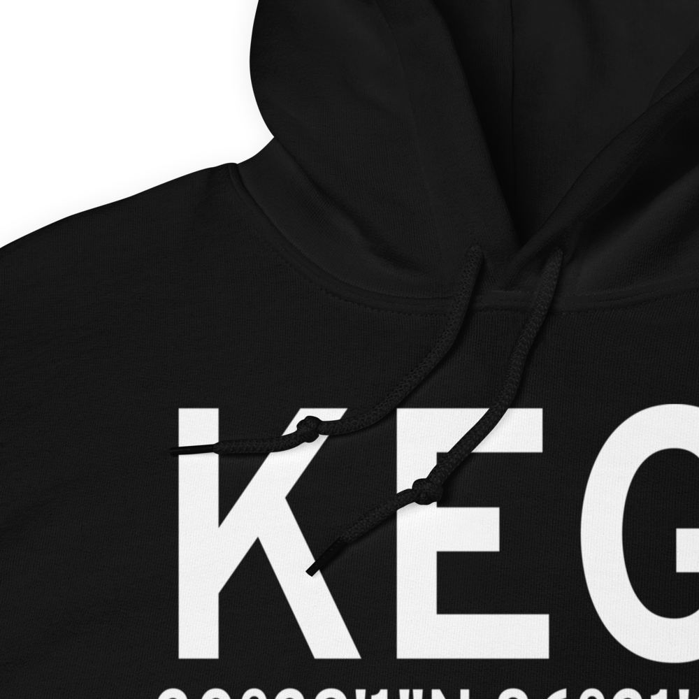 Duke Field (KEGI) ICAO Hoodie Sweatshirt 