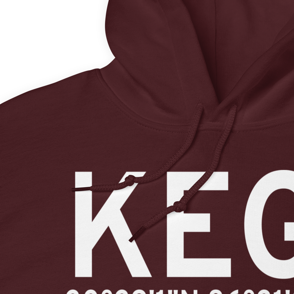 Duke Field (KEGI) ICAO Hoodie Sweatshirt 