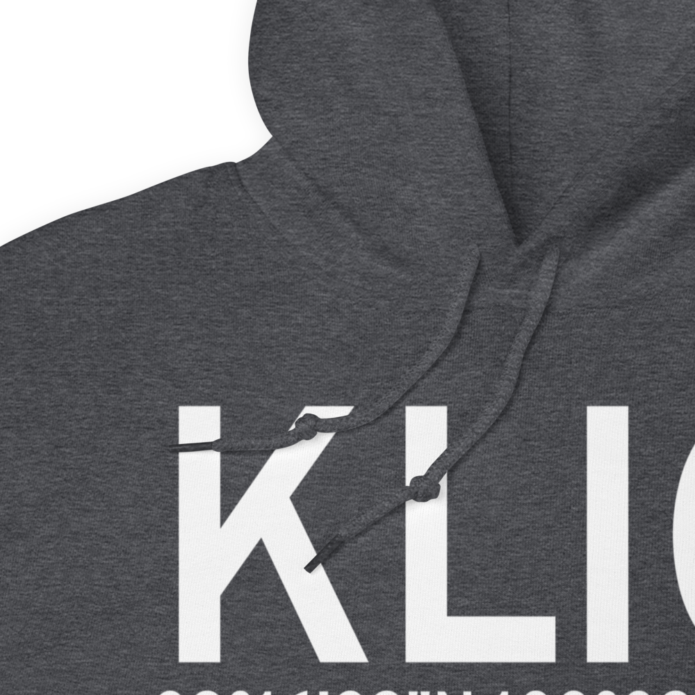 Limon Municipal Airport (KLIC) ICAO Hoodie Sweatshirt 