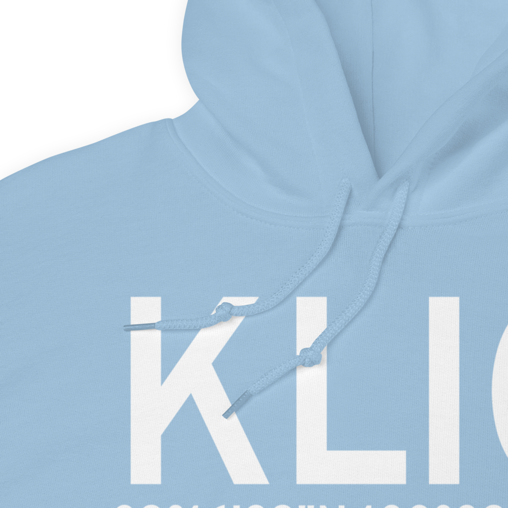 Limon Municipal Airport (KLIC) ICAO Hoodie Sweatshirt 