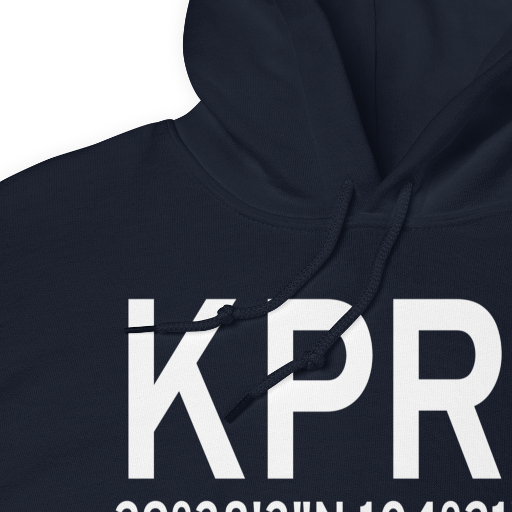 Presidio Lely International Airport (KPRS) ICAO Hoodie Sweatshirt 