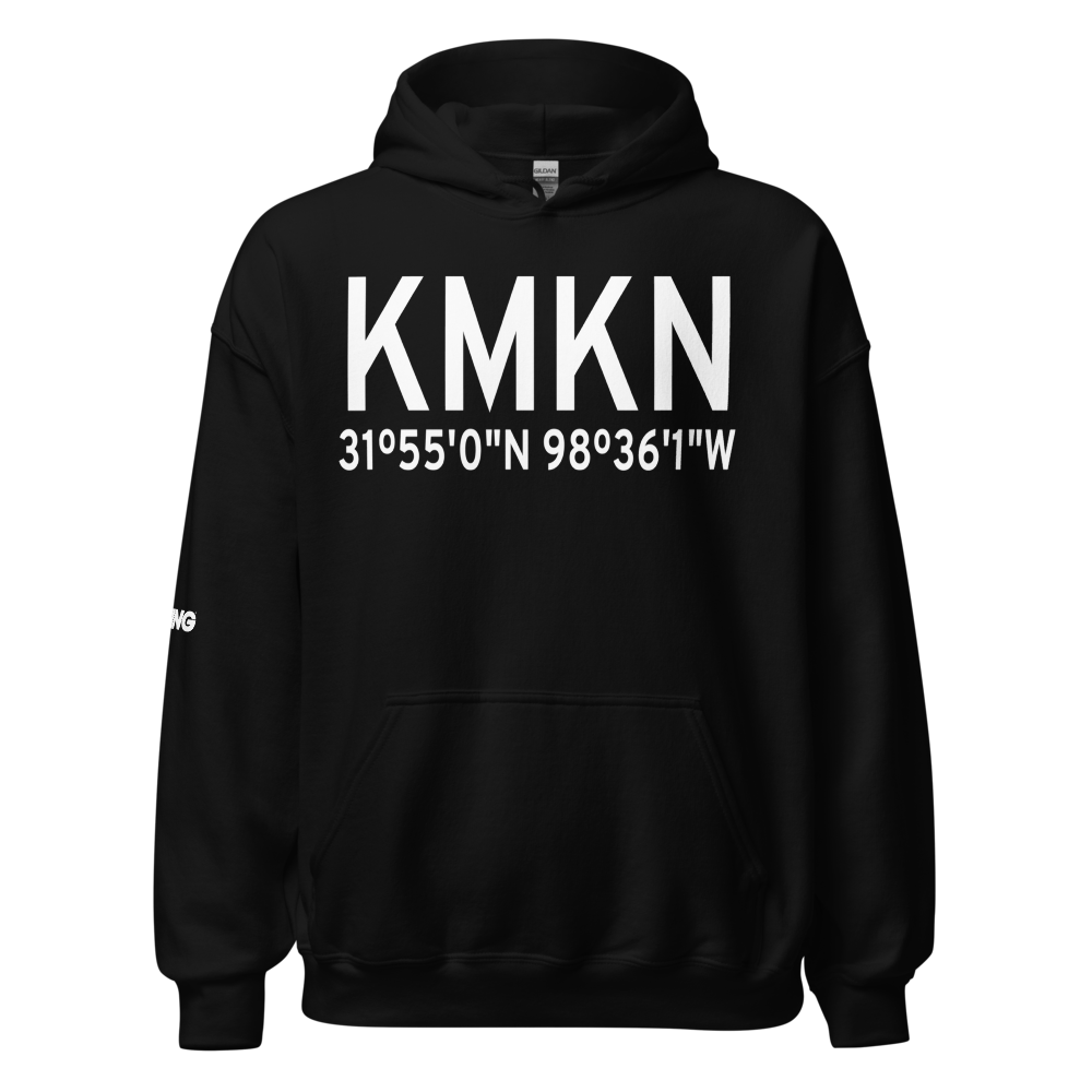 Comanche County City Airport (KMKN) ICAO Hoodie Sweatshirt 