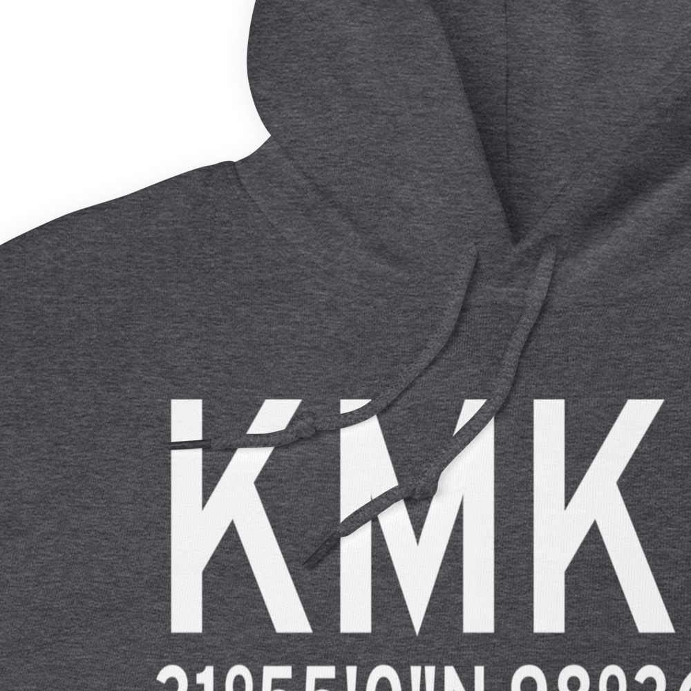 Comanche County City Airport (KMKN) ICAO Hoodie Sweatshirt 