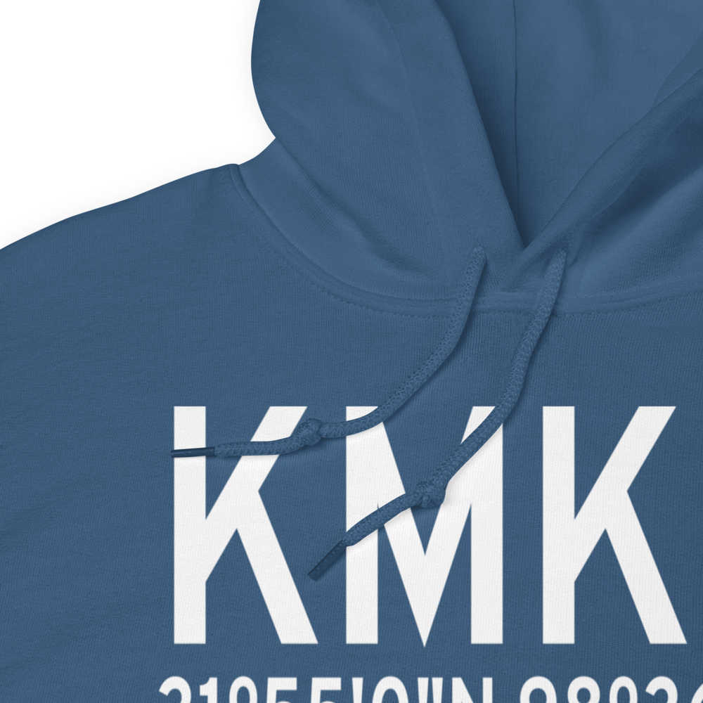 Comanche County City Airport (KMKN) ICAO Hoodie Sweatshirt 