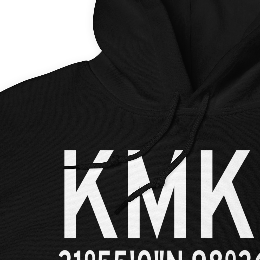 Comanche County City Airport (KMKN) ICAO Hoodie Sweatshirt 