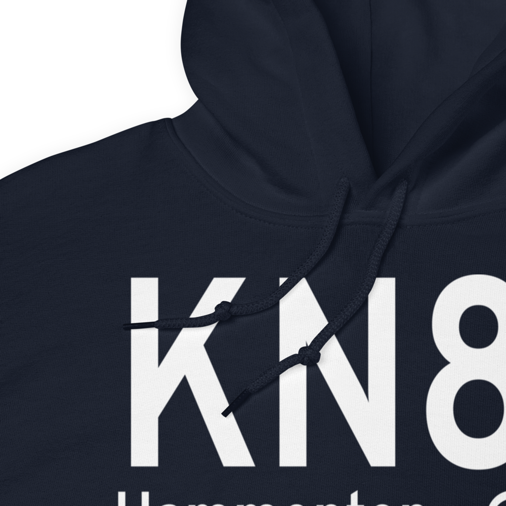 Hammonton Municipal Airport (KN81) ICAO Hoodie Sweatshirt 