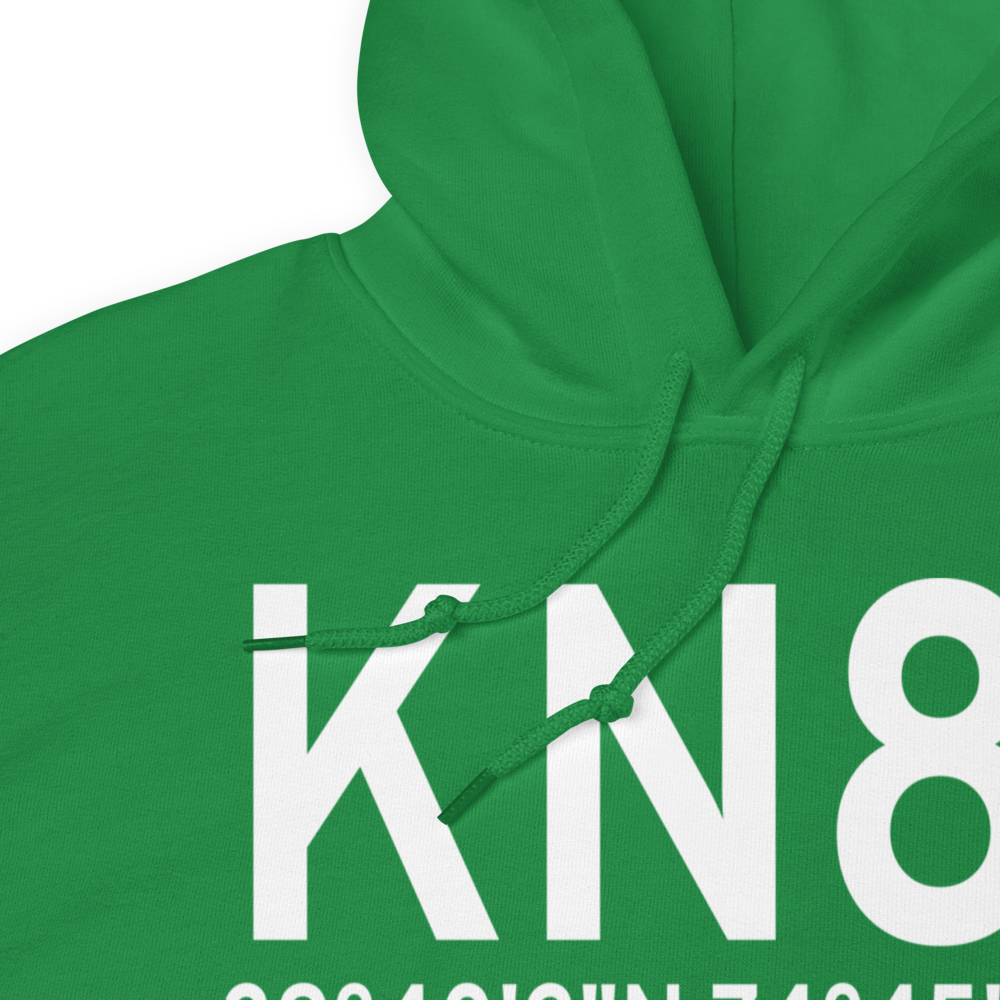 Hammonton Municipal Airport (KN81) ICAO Hoodie Sweatshirt 