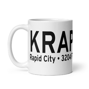 Rapid City Regional Airport (KRAP) ICAO Mug