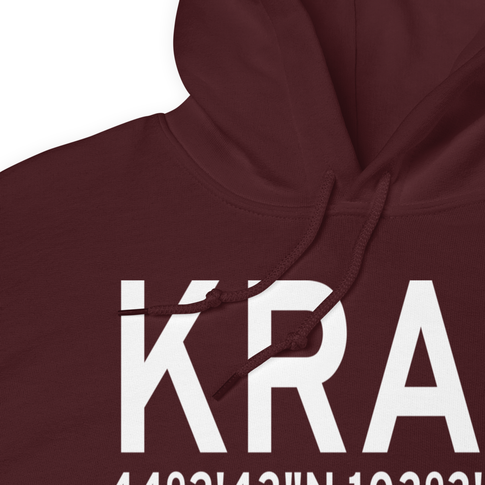 Rapid City Regional Airport (KRAP) ICAO Hoodie Sweatshirt 