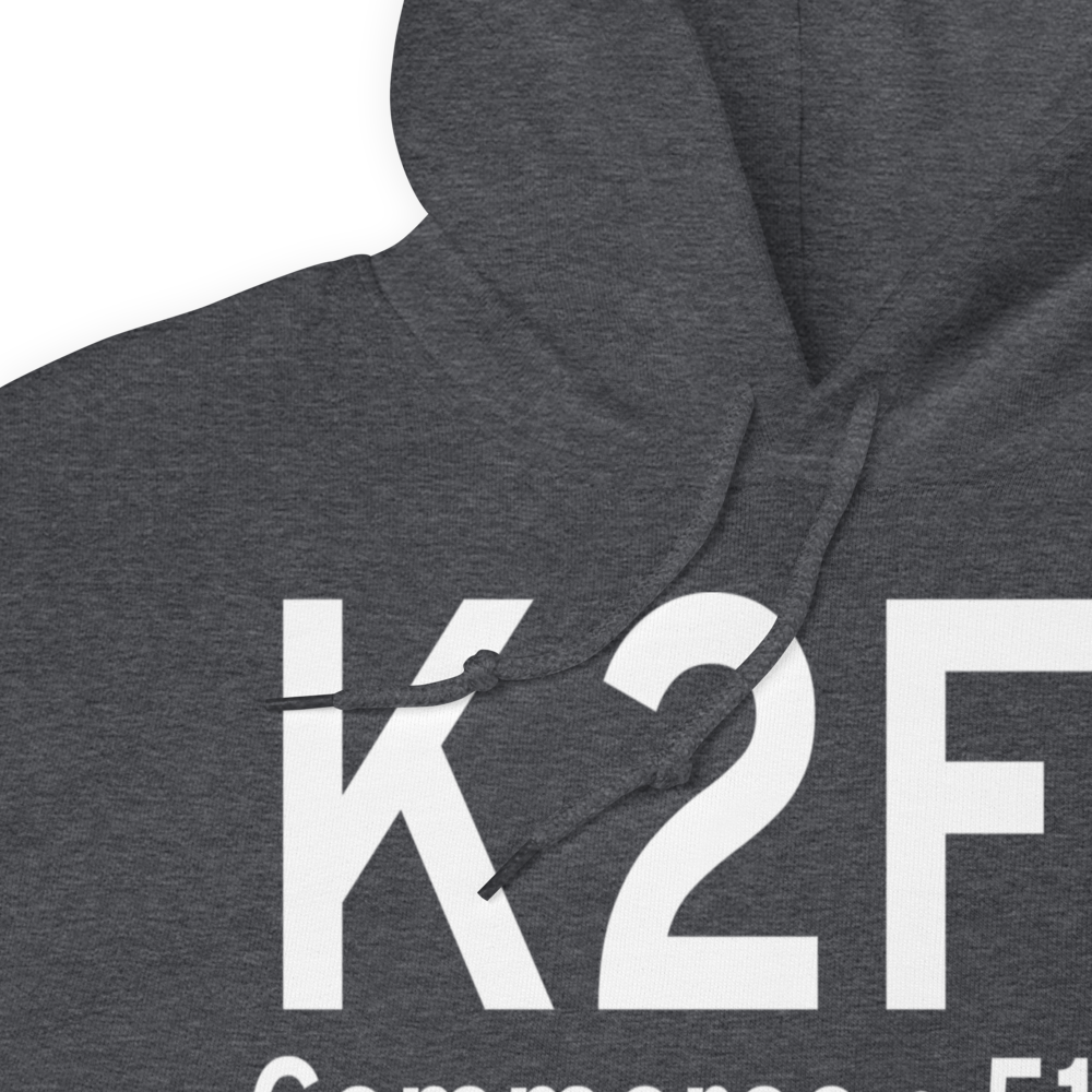 Commerce Municipal Airport (K2F7) ICAO Hoodie Sweatshirt 