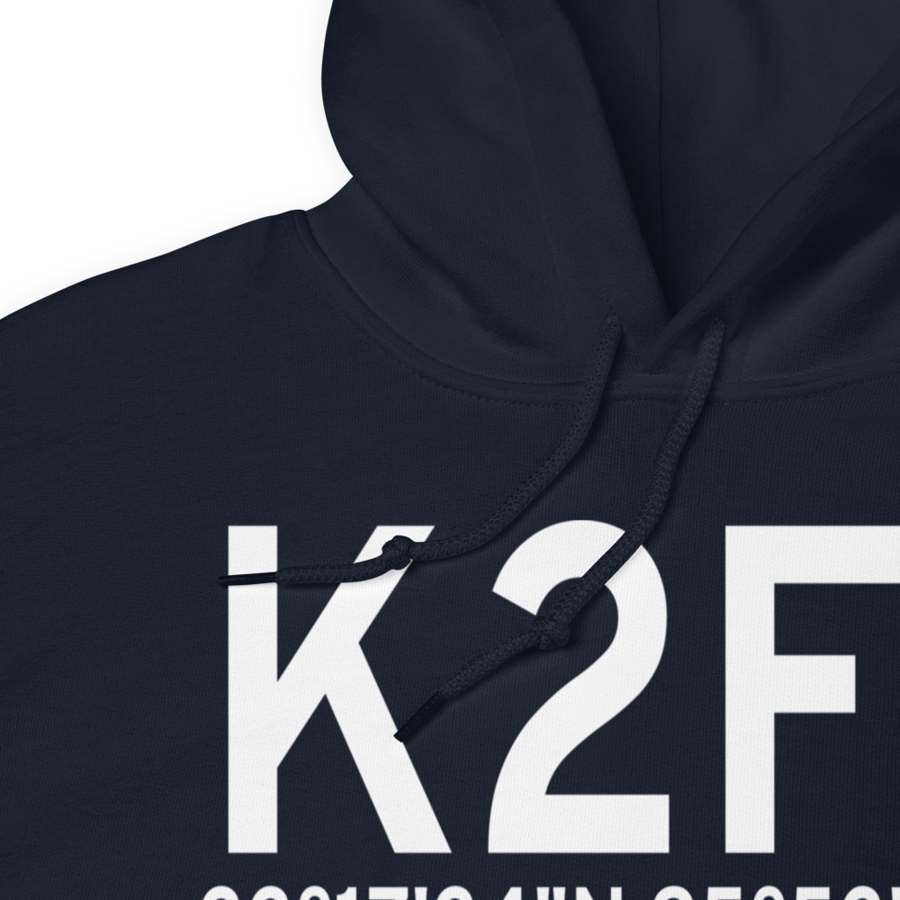 Commerce Municipal Airport (K2F7) ICAO Hoodie Sweatshirt 