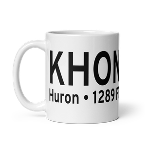 Huron Regional Airport (KHON) ICAO Mug