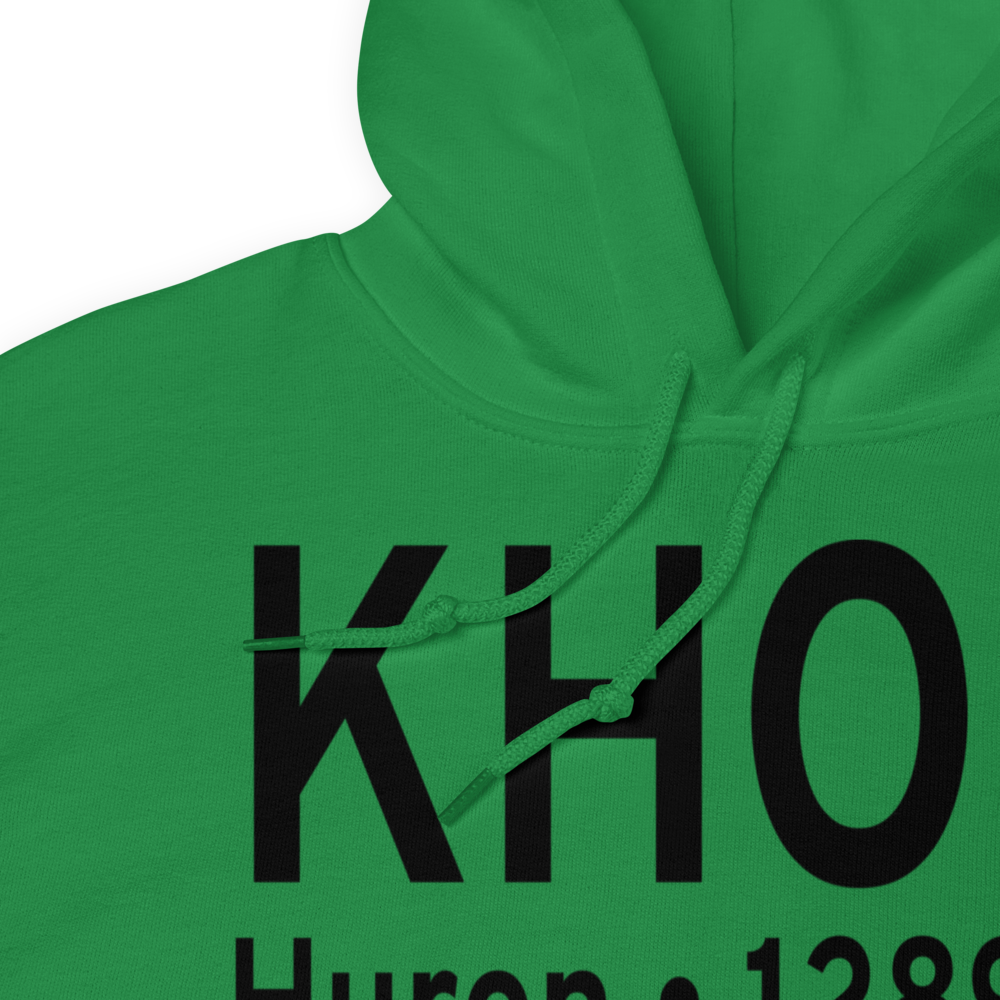 Huron Regional Airport (KHON) ICAO Hoodie Sweatshirt 