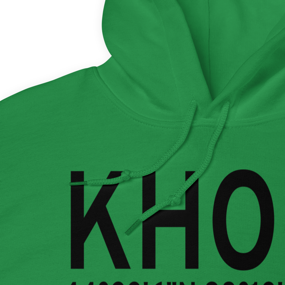 Huron Regional Airport (KHON) ICAO Hoodie Sweatshirt 