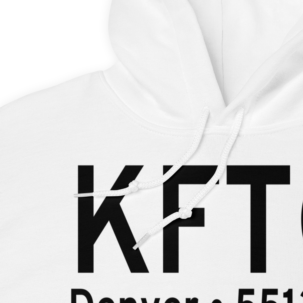 Colorado Air and Space Port (KFTG) ICAO Hoodie Sweatshirt 
