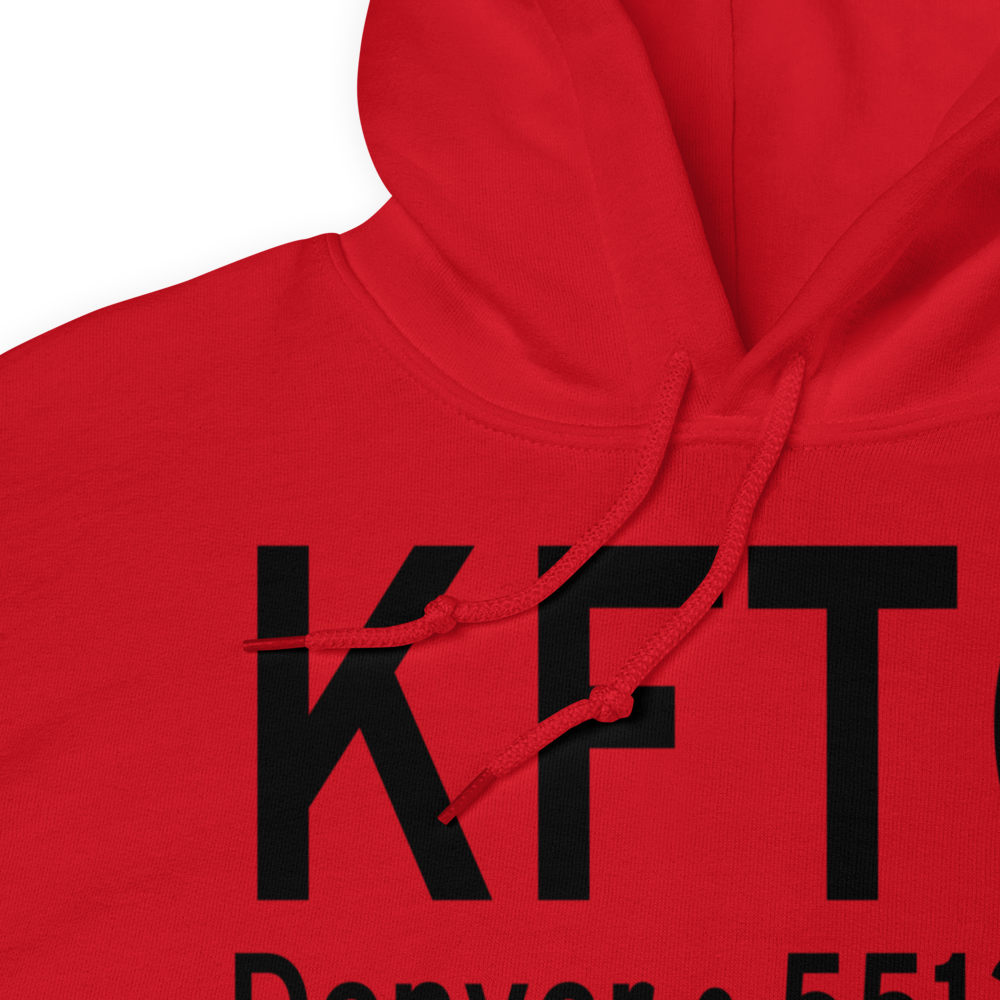 Colorado Air and Space Port (KFTG) ICAO Hoodie Sweatshirt 