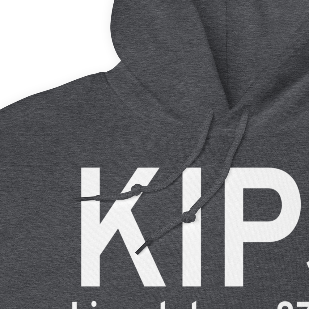 Lincolnton Lincoln County Regional Airport (KIPJ) ICAO Hoodie Sweatshirt 