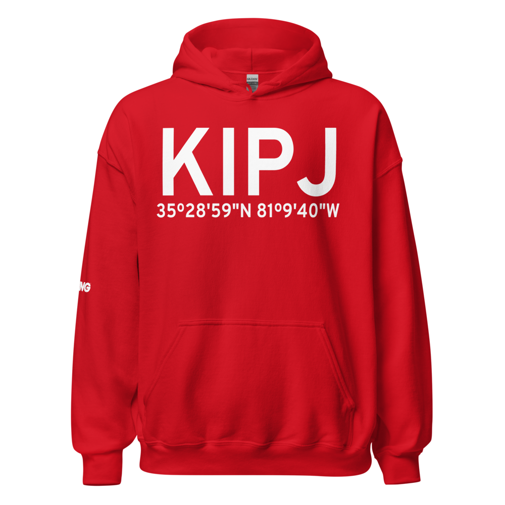 Lincolnton Lincoln County Regional Airport (KIPJ) ICAO Hoodie Sweatshirt 