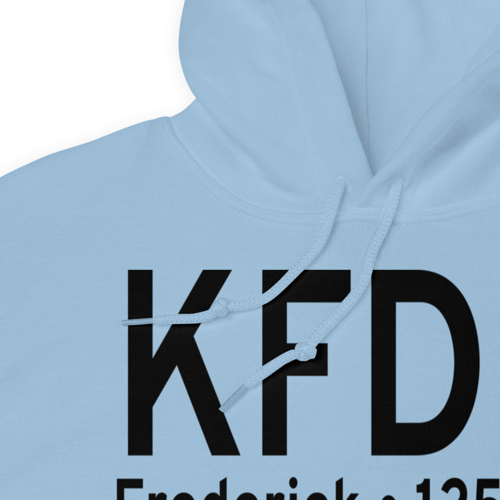 Frederick Regional Airport (KFDR) ICAO Hoodie Sweatshirt 