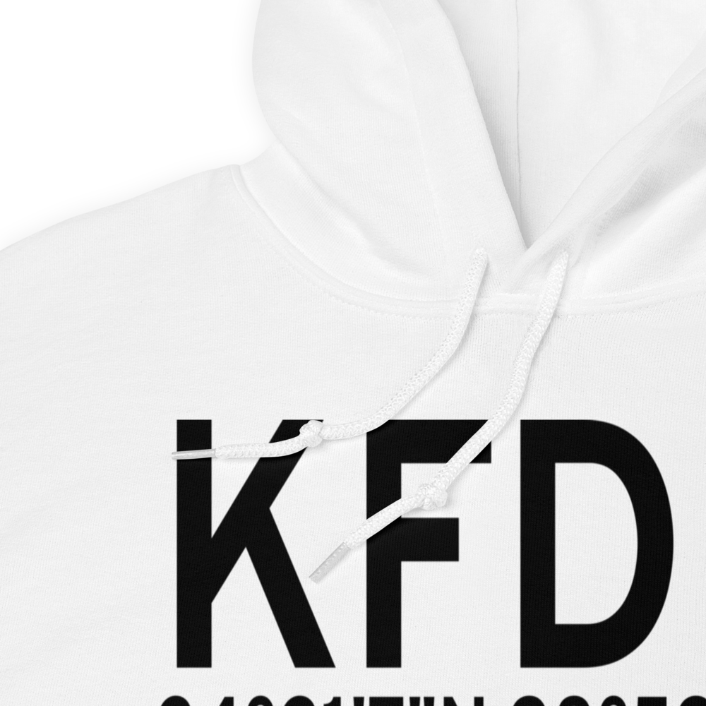 Frederick Regional Airport (KFDR) ICAO Hoodie Sweatshirt 
