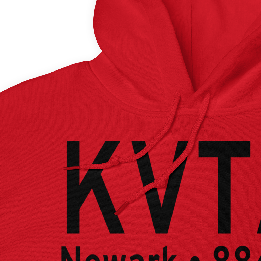 Newark Heath Airport (KVTA) ICAO Hoodie Sweatshirt 