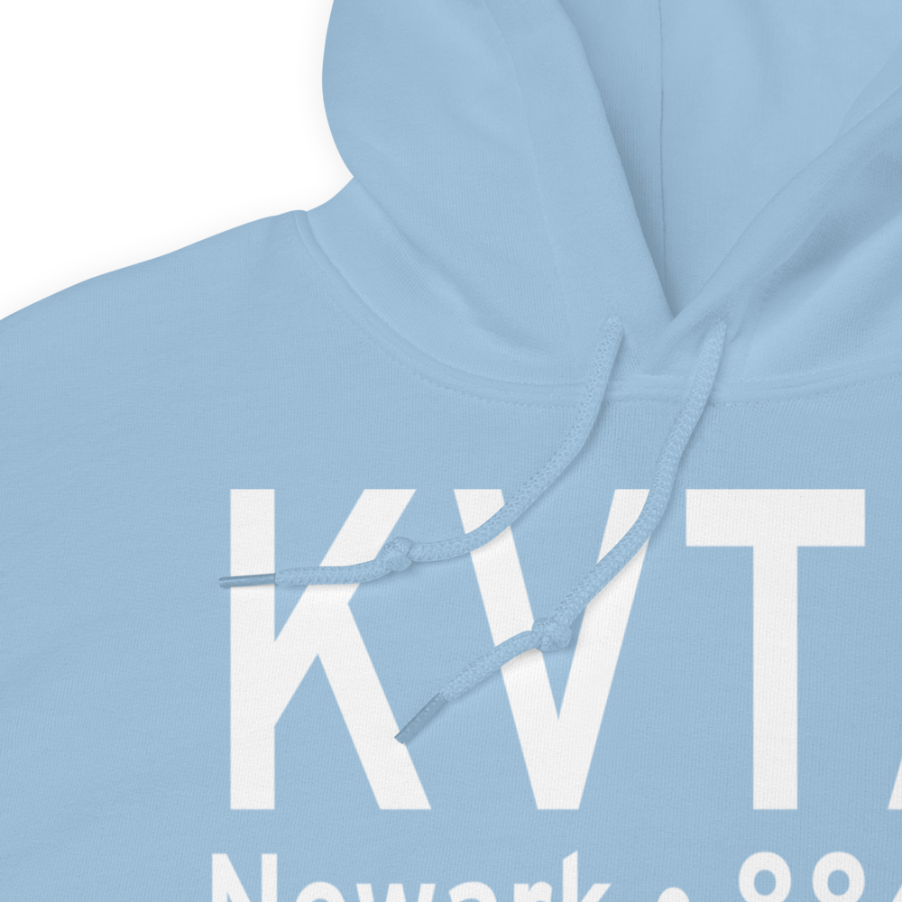 Newark Heath Airport (KVTA) ICAO Hoodie Sweatshirt 
