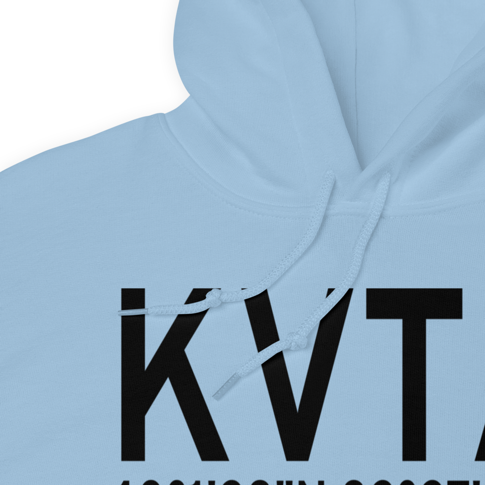 Newark Heath Airport (KVTA) ICAO Hoodie Sweatshirt 