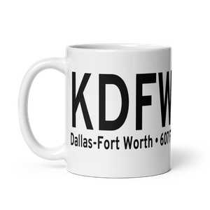 Dallas Fort Worth International Airport (KDFW) ICAO Mug