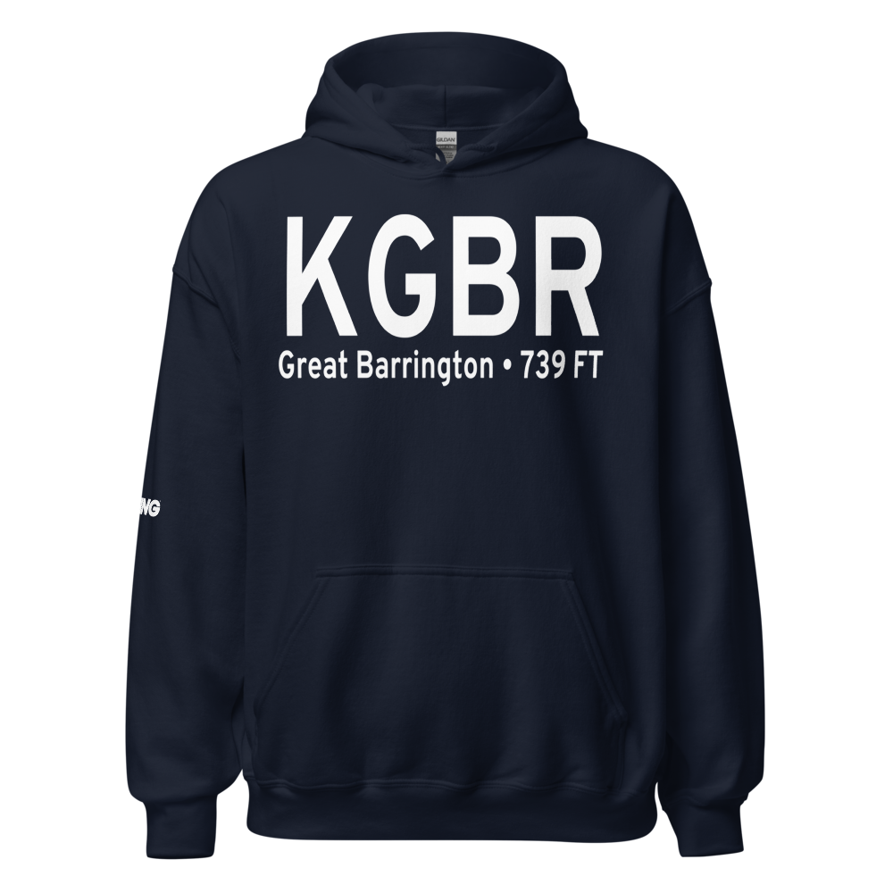 Walter J. Koladza Airport (KGBR) ICAO Hoodie Sweatshirt 