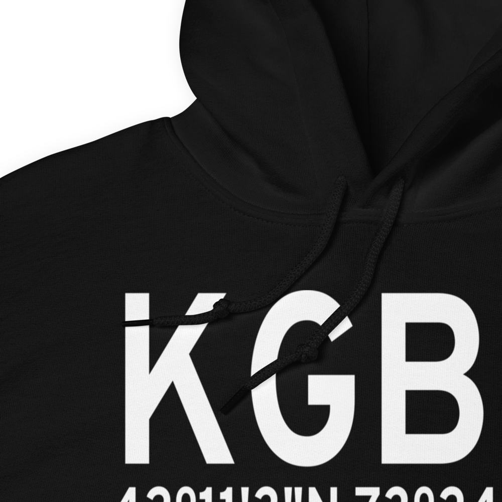 Walter J. Koladza Airport (KGBR) ICAO Hoodie Sweatshirt 