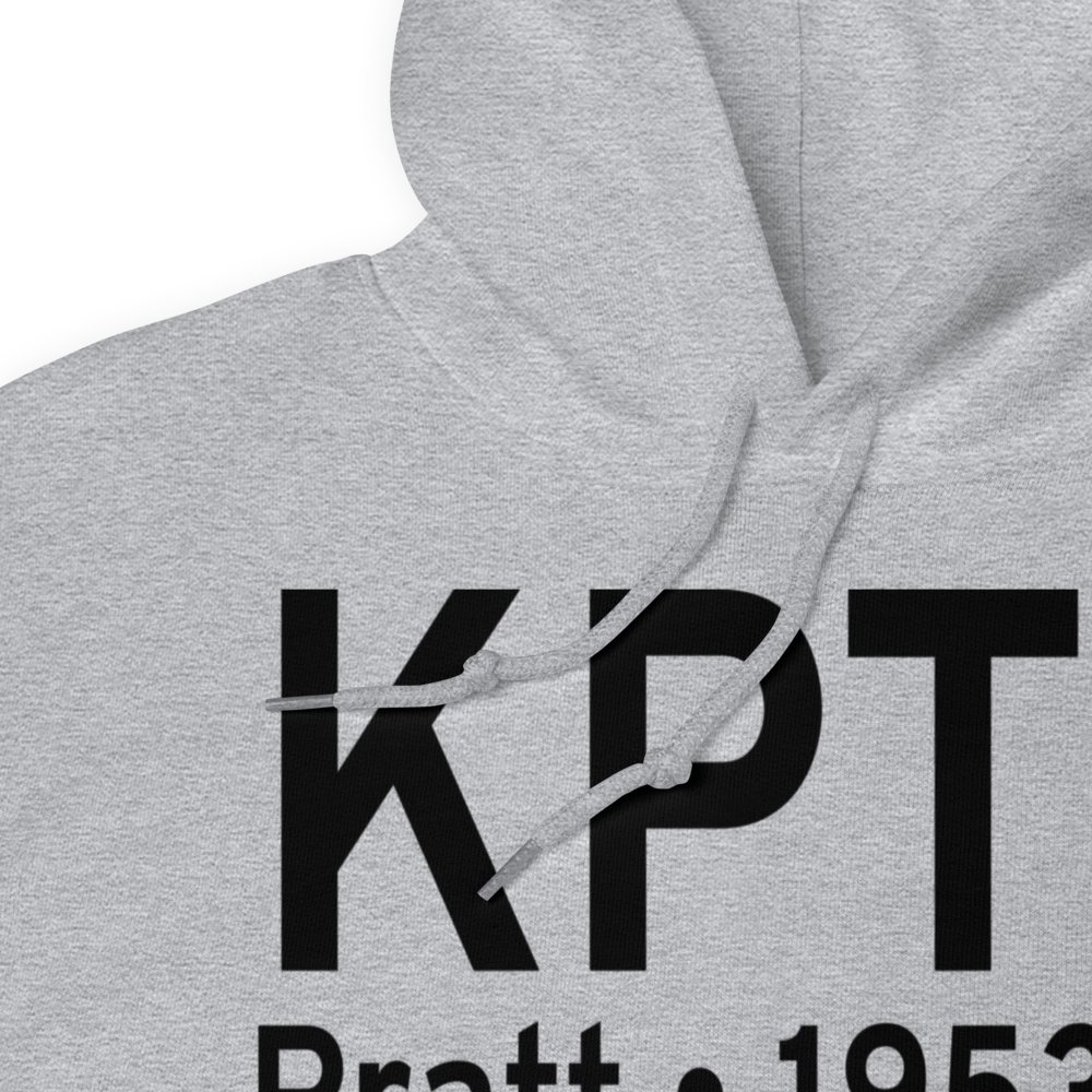 Pratt Regional Airport (KPTT) ICAO Hoodie Sweatshirt 
