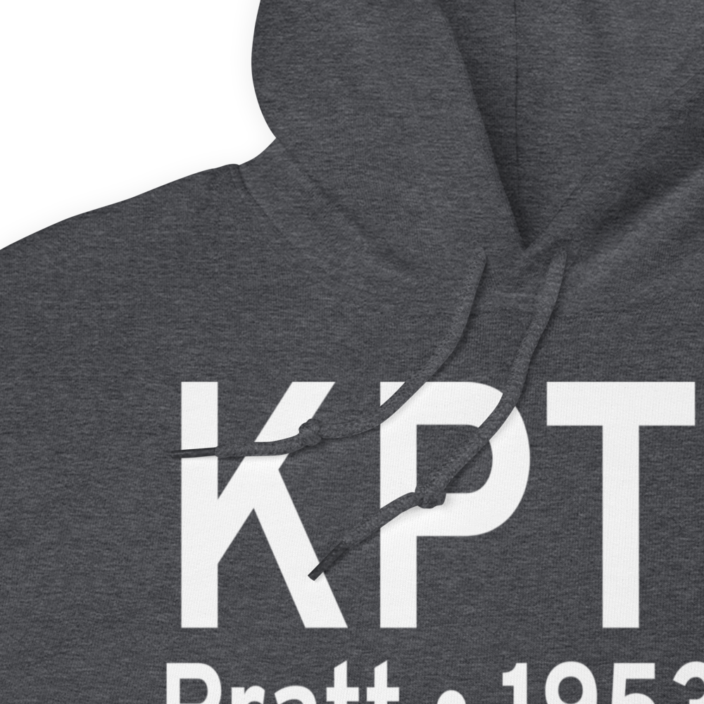 Pratt Regional Airport (KPTT) ICAO Hoodie Sweatshirt 