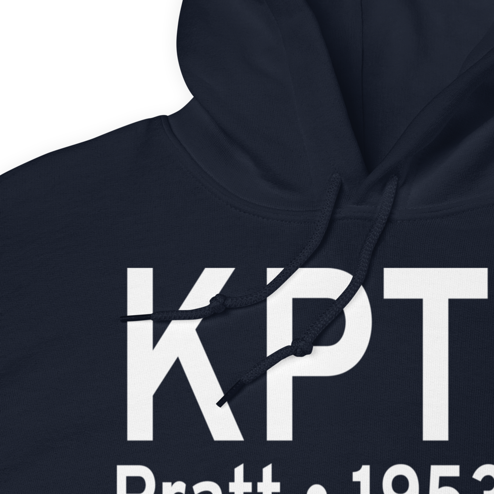 Pratt Regional Airport (KPTT) ICAO Hoodie Sweatshirt 