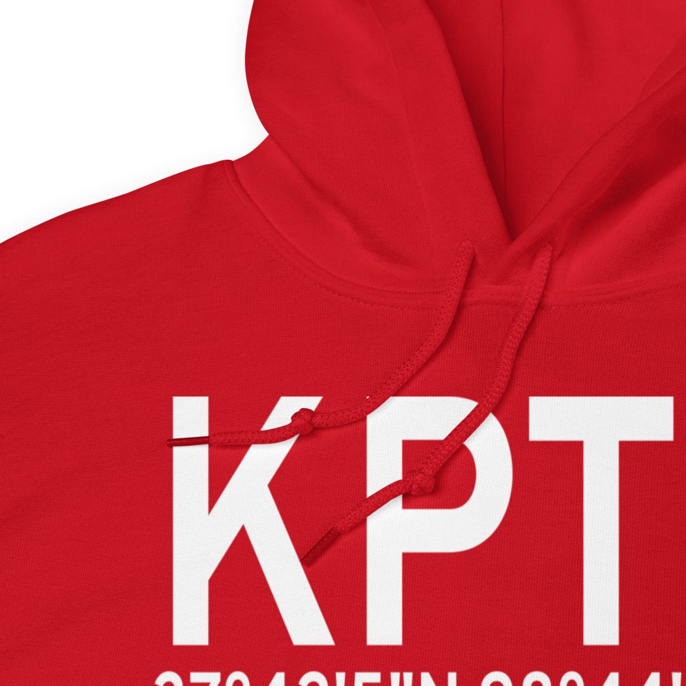 Pratt Regional Airport (KPTT) ICAO Hoodie Sweatshirt 