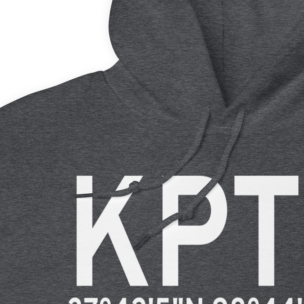 Pratt Regional Airport (KPTT) ICAO Hoodie Sweatshirt 