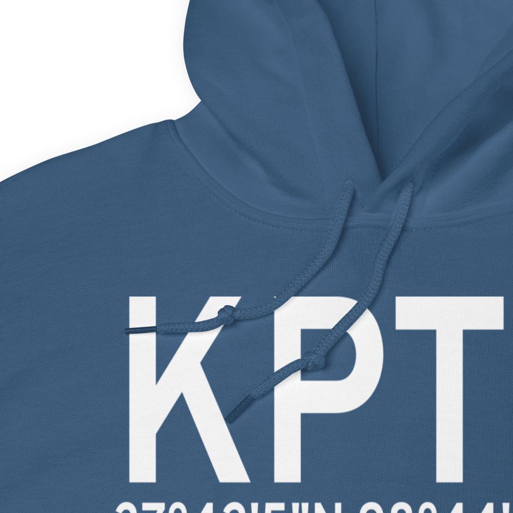 Pratt Regional Airport (KPTT) ICAO Hoodie Sweatshirt 