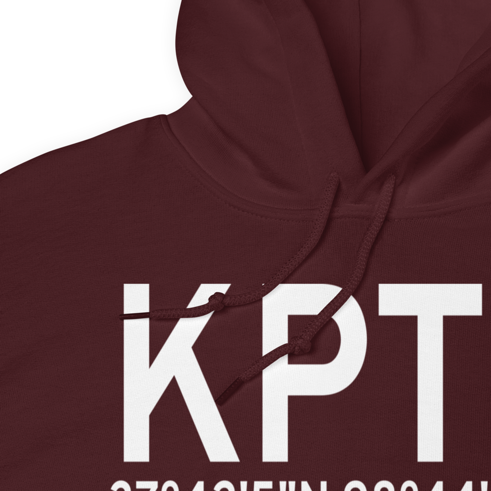 Pratt Regional Airport (KPTT) ICAO Hoodie Sweatshirt 