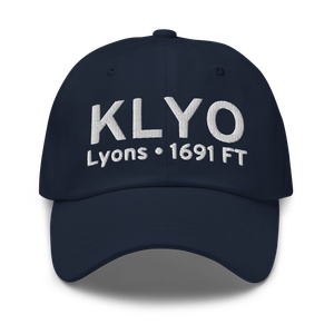 Lyons-Rice County Municipal Airport (KLYO) ICAO Hat