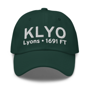 Lyons-Rice County Municipal Airport (KLYO) ICAO Hat