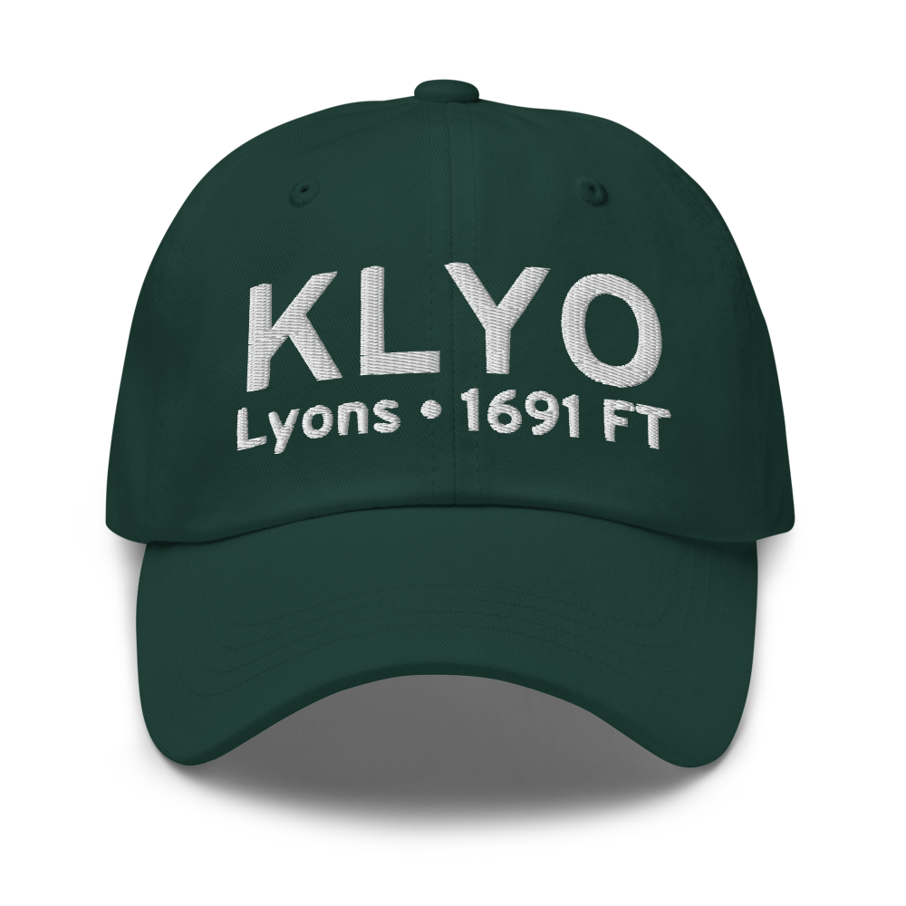 Lyons-Rice County Municipal Airport (KLYO) ICAO Hat 