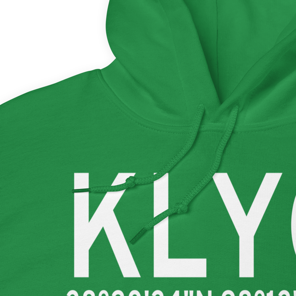 Lyons-Rice County Municipal Airport (KLYO) ICAO Hoodie Sweatshirt 
