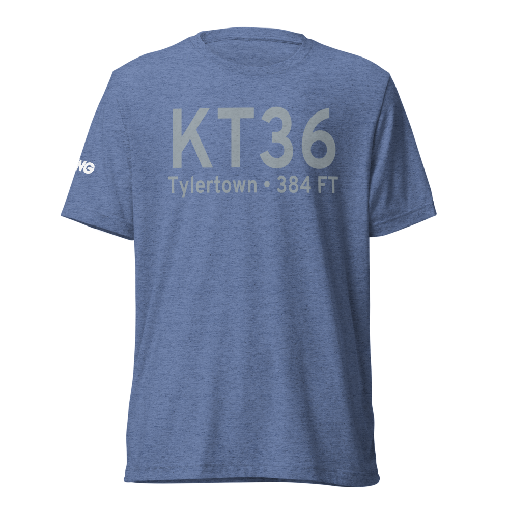 Paul Pittman Memorial Airport (KT36) ICAO Tri-blend T-Shirt 