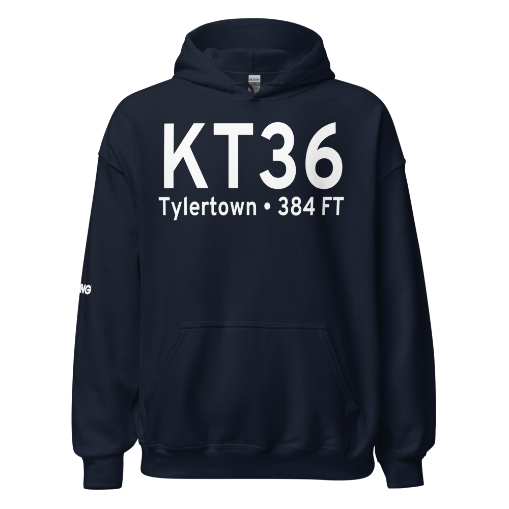Paul Pittman Memorial Airport (KT36) ICAO Hoodie Sweatshirt 