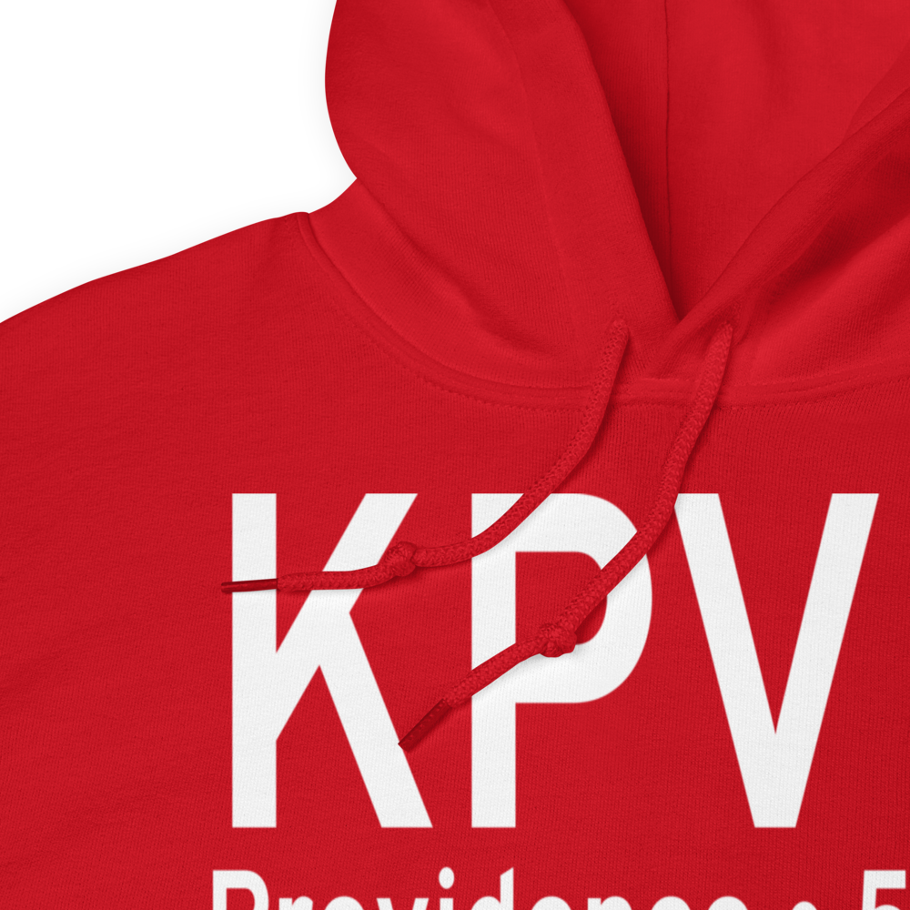 Theodore Francis Green State Airport (KPVD) ICAO Hoodie Sweatshirt 